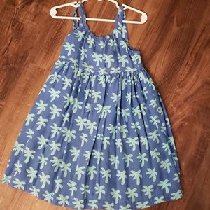 Hawaiian palm tree dress